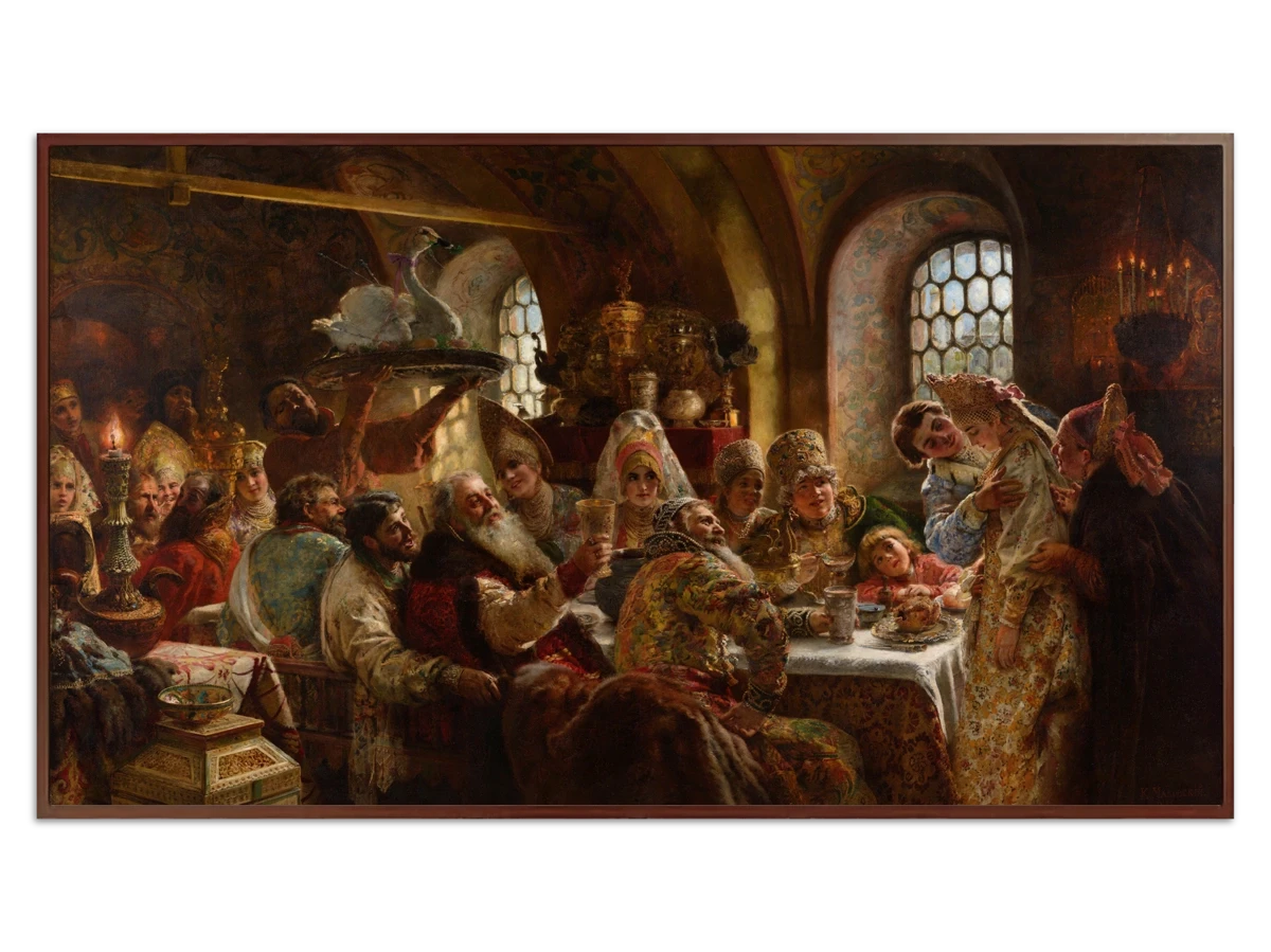 A Boyar Wedding Feast for Samsung Frame TV - Best Frame TV Art