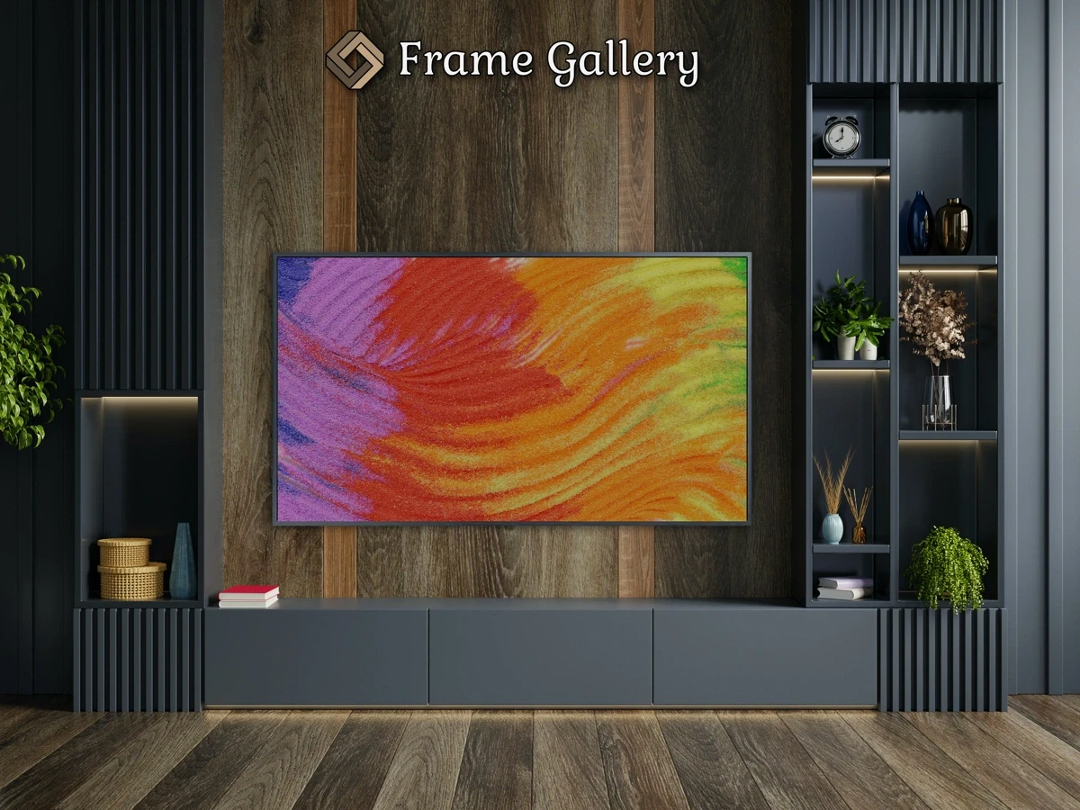 Multicolored tie dye background - Free art for Samsung Frame TV and Hisense CanvasTV