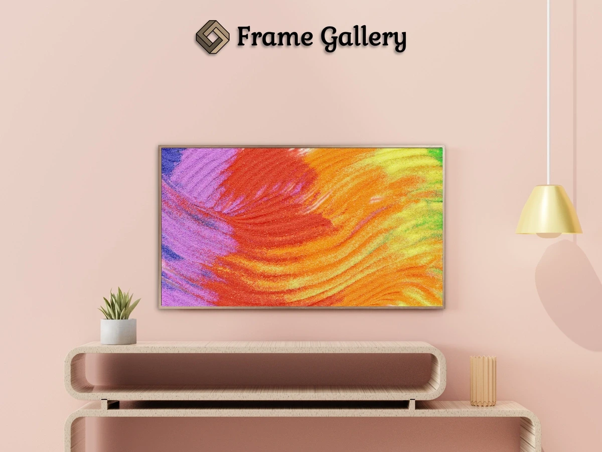 Multicolored tie dye background - Beautiful free art for 4K TV and Frame TV