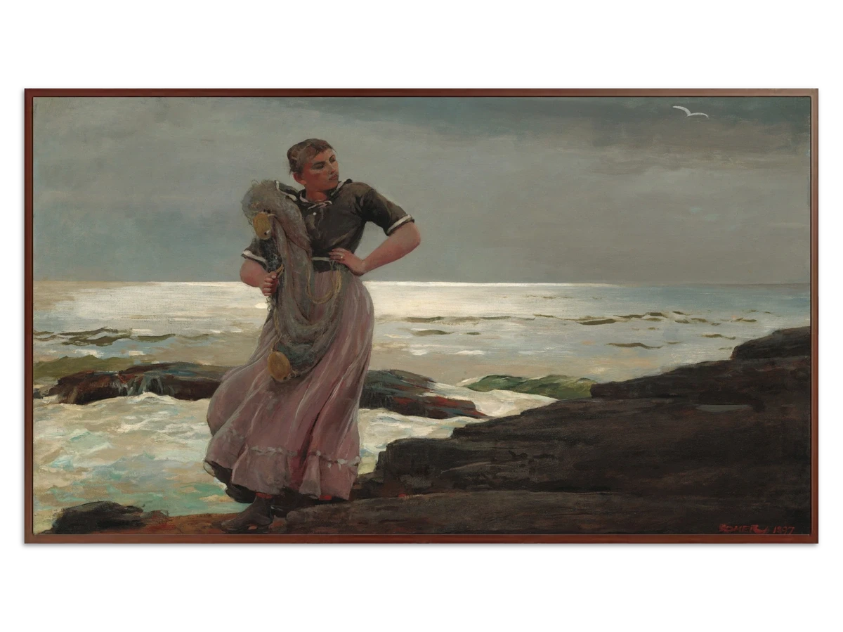 A Light on the Sea for Samsung Frame TV - Best Frame TV Art