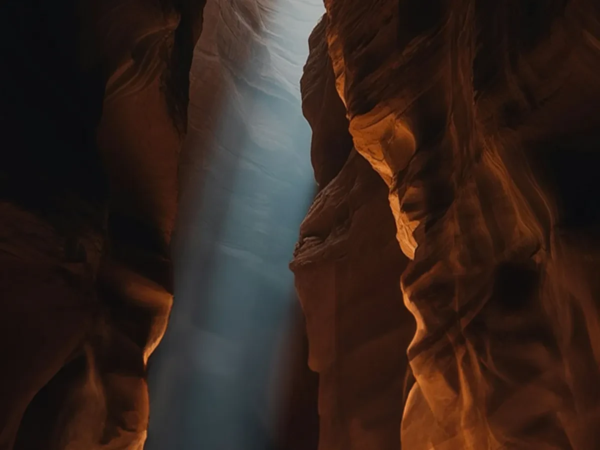 Slot Canyon, Arizona - Ideal for Canvas TV - Enhance your decor with free art