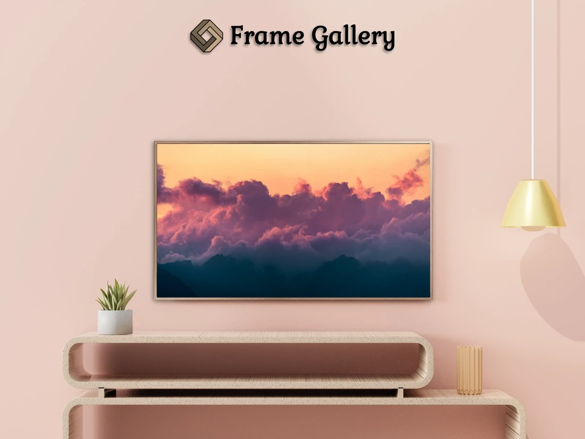 Purple Storm - Beautiful free art for 4K TV and Frame TV