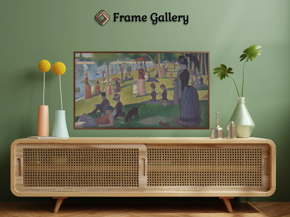 A Sunday on La Grande Jatte for 4K TV - High-resolution artwork available