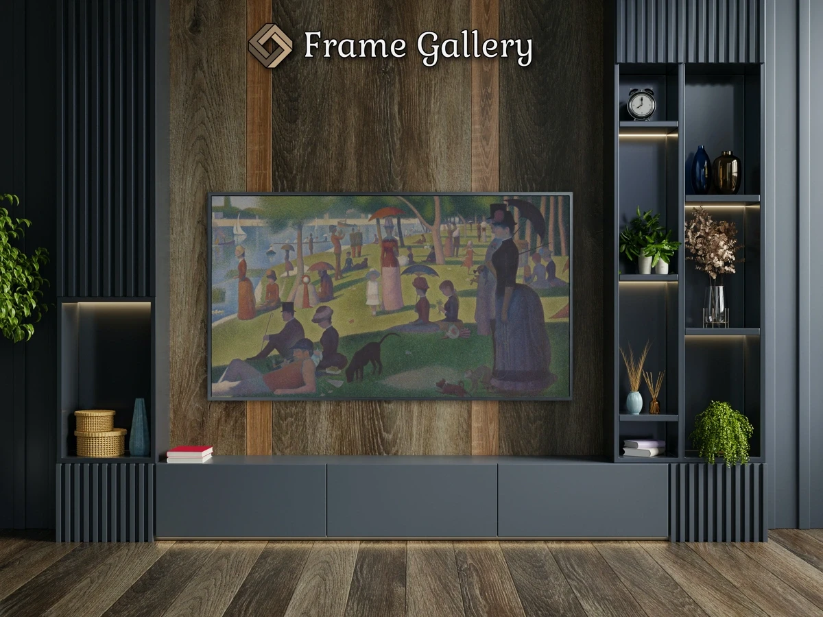 A Sunday on La Grande Jatte - Downloadable 4K TV Art