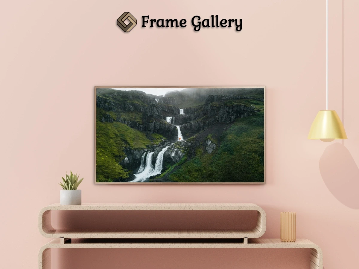 Waterfall for Days - Beautiful free art for 4K TV and Frame TV