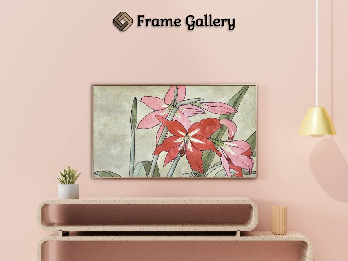 Amaryllis - Enhance your Frame TV and Canvas TV