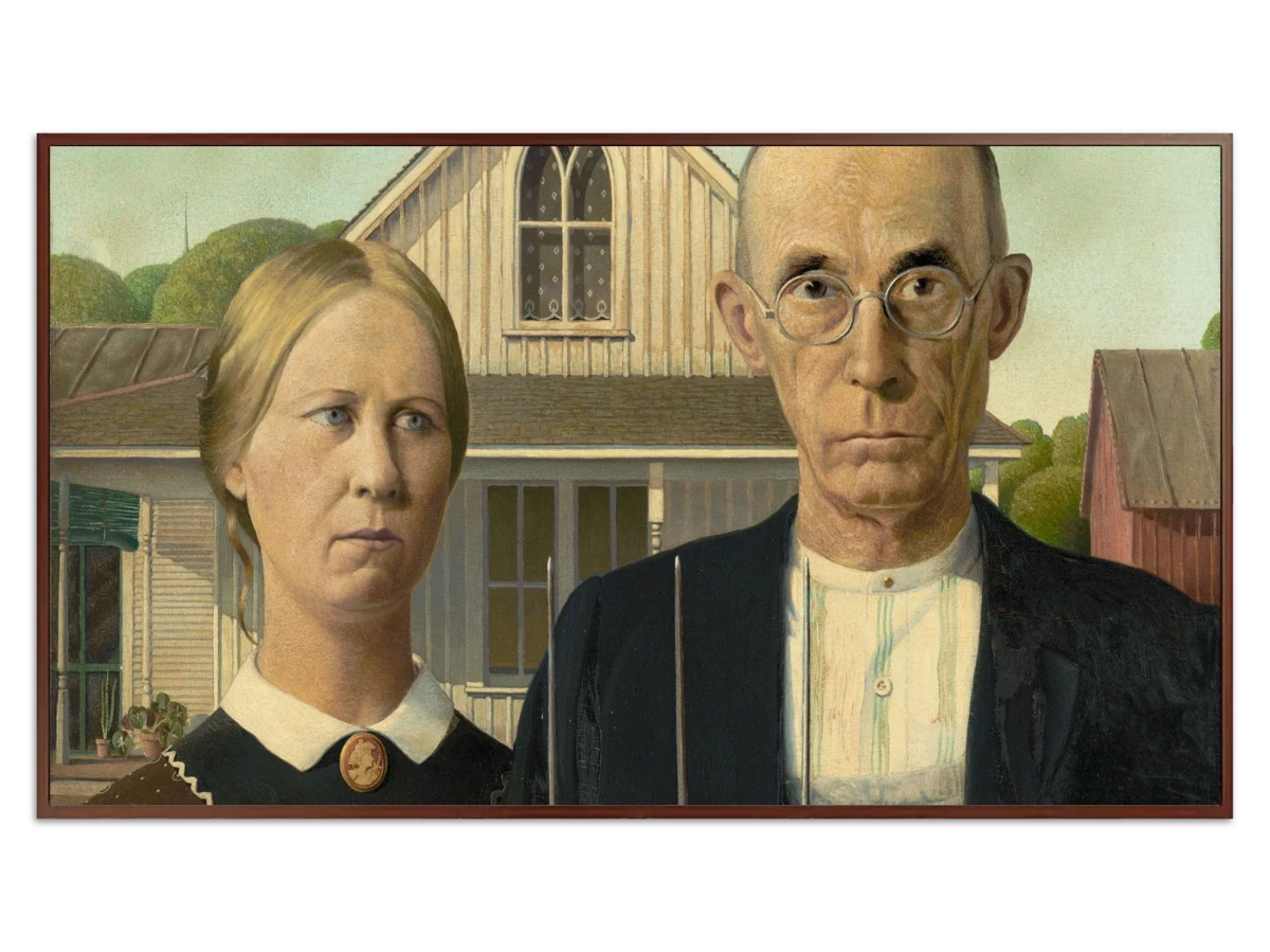 American Gothic for Samsung Frame TV - Best Frame TV Art