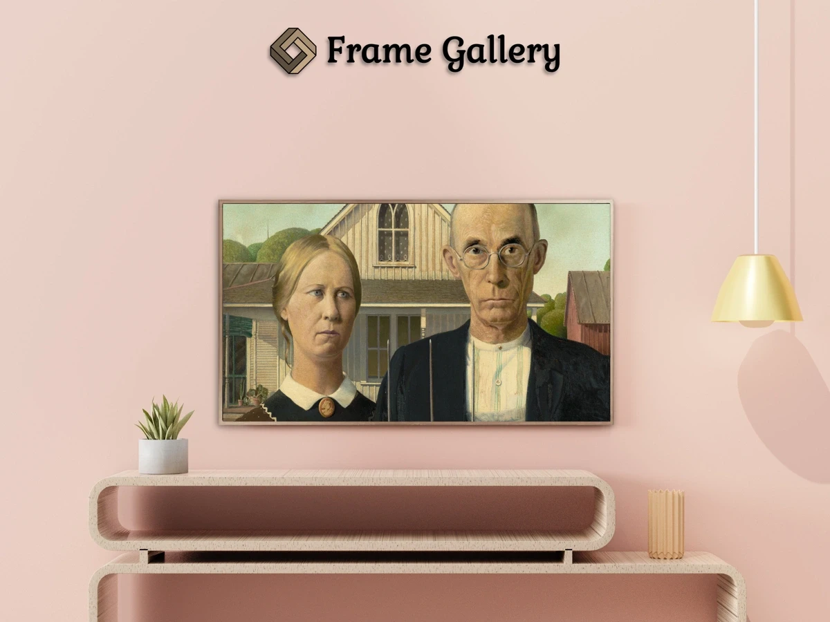 American Gothic - Enhance your Frame TV and Canvas TV