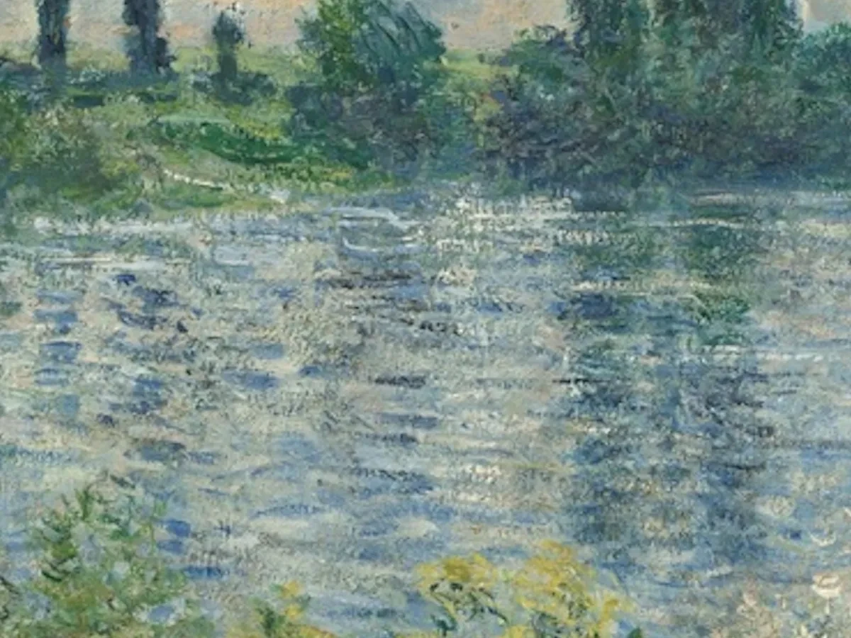 Banks of the Seine, Vétheuil for Canvas TV - CanvasTV Art Store