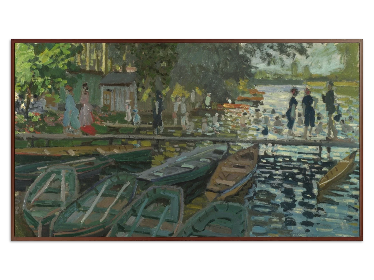 Bathers at La Grenouillère for Samsung Frame TV - Best Frame TV Art