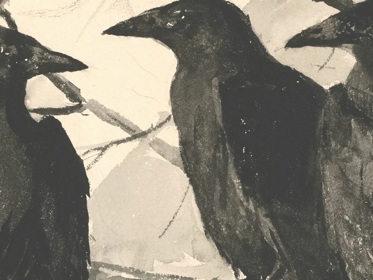 Crows for Canvas TV - CanvasTV Art Store