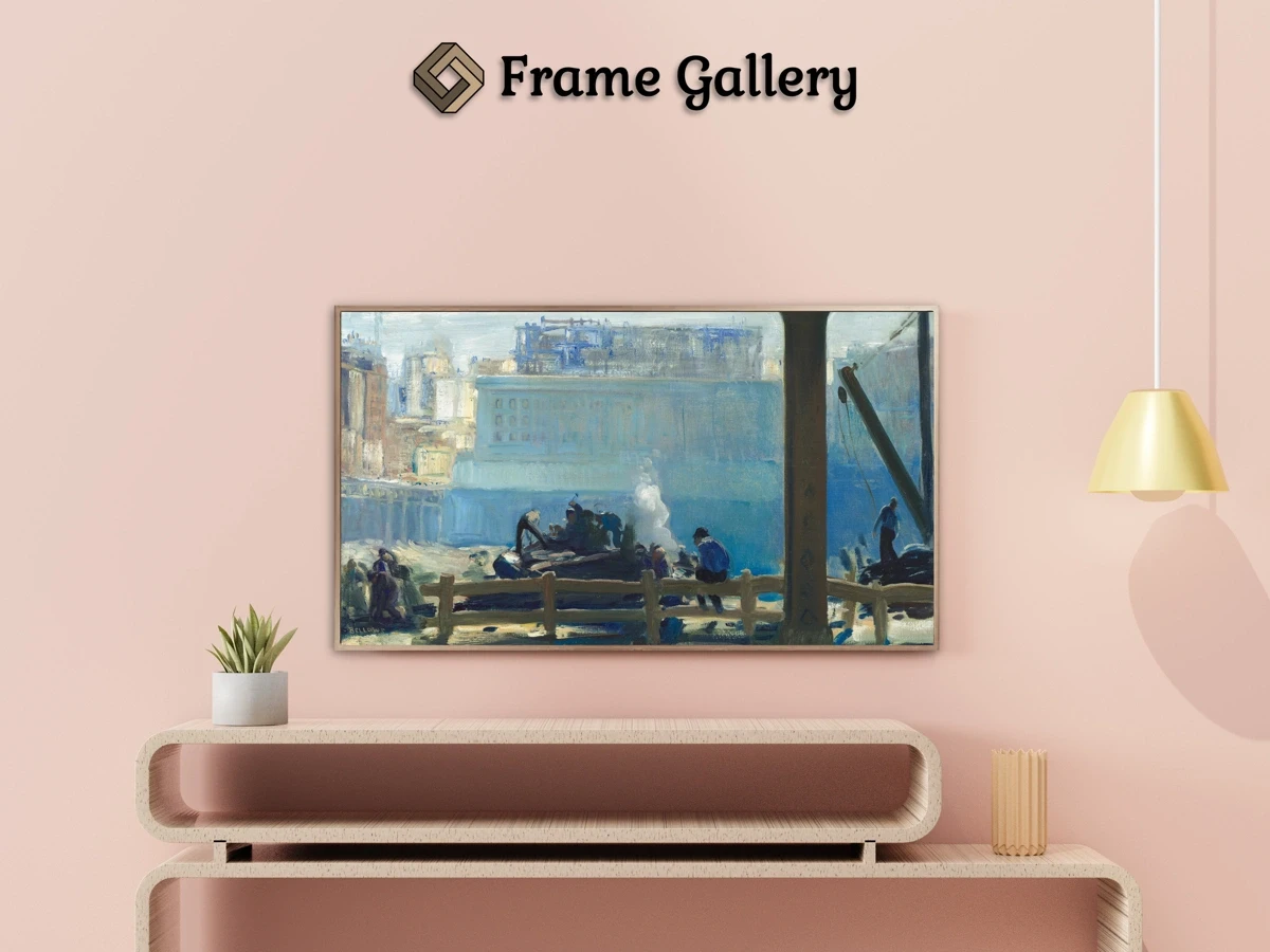 Blue Morning - Enhance your Frame TV and Canvas TV