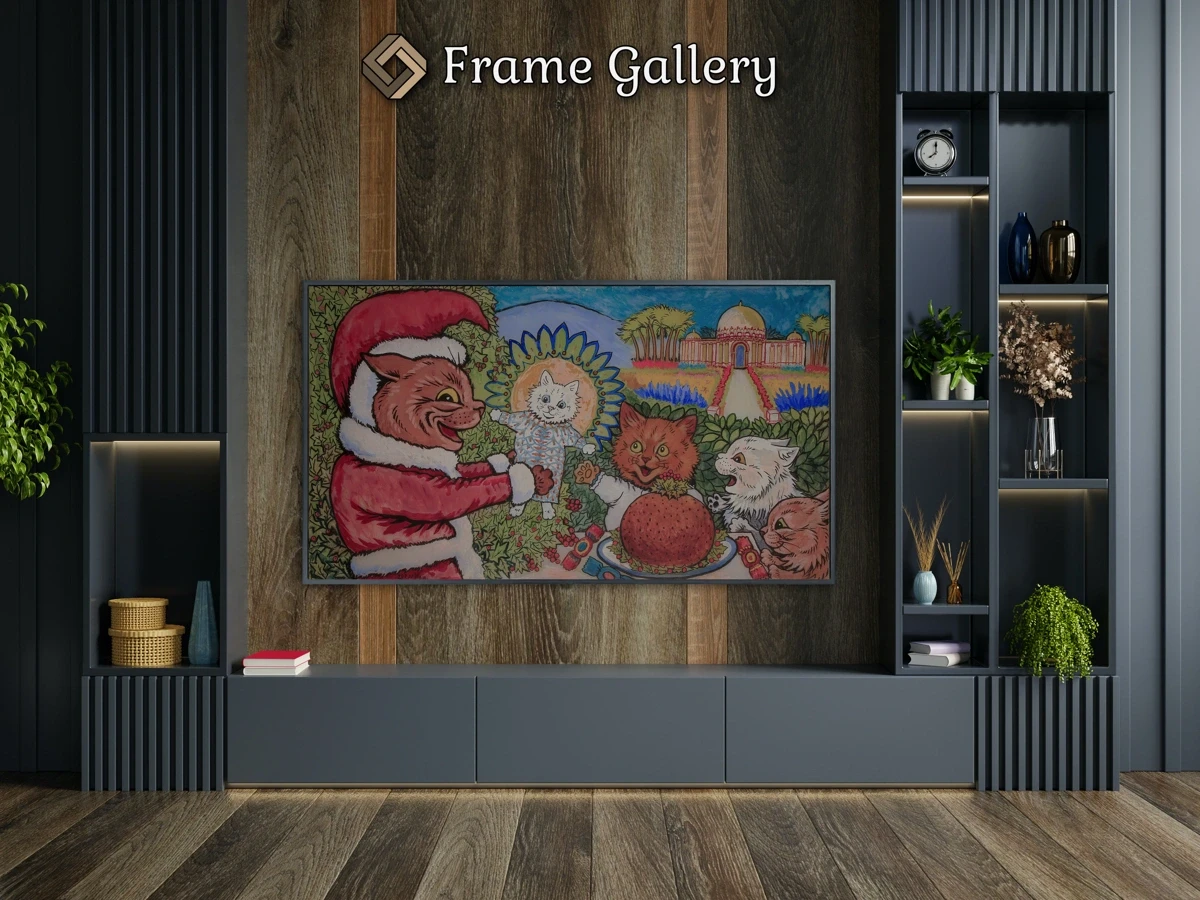 Cats' Christmas - Downloadable 4K TV Art