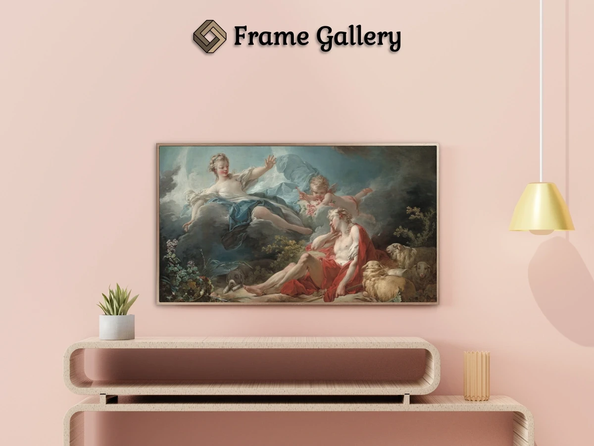 Diana and Endymion - Enhance your Frame TV and Canvas TV