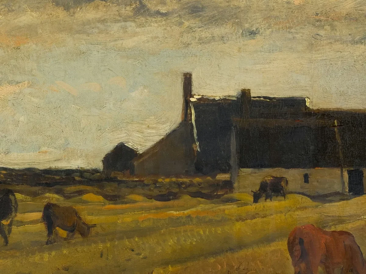 Farm at Kerity, Brittany for Canvas TV - CanvasTV Art Store