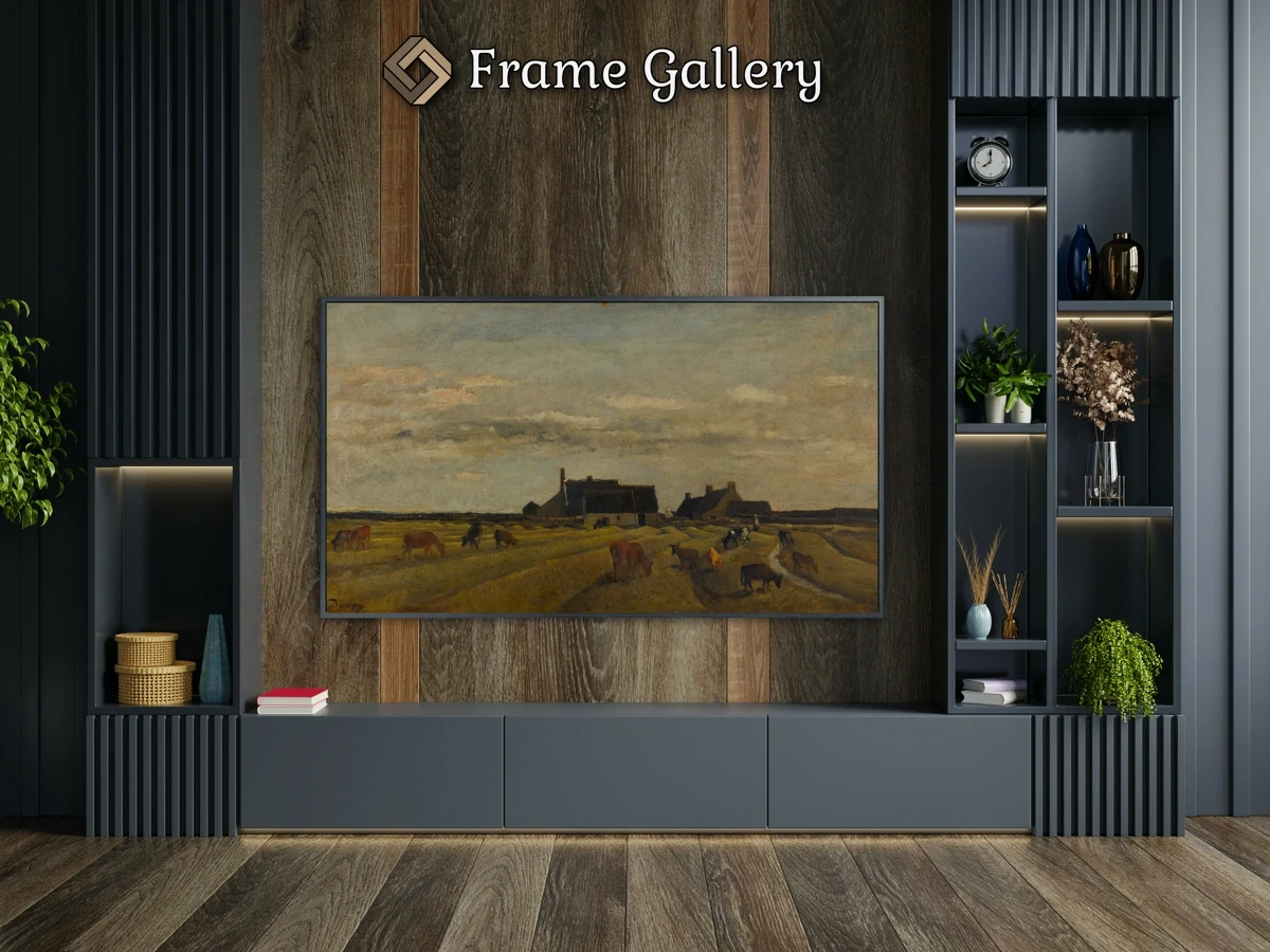 Farm at Kerity, Brittany - Downloadable 4K TV Art