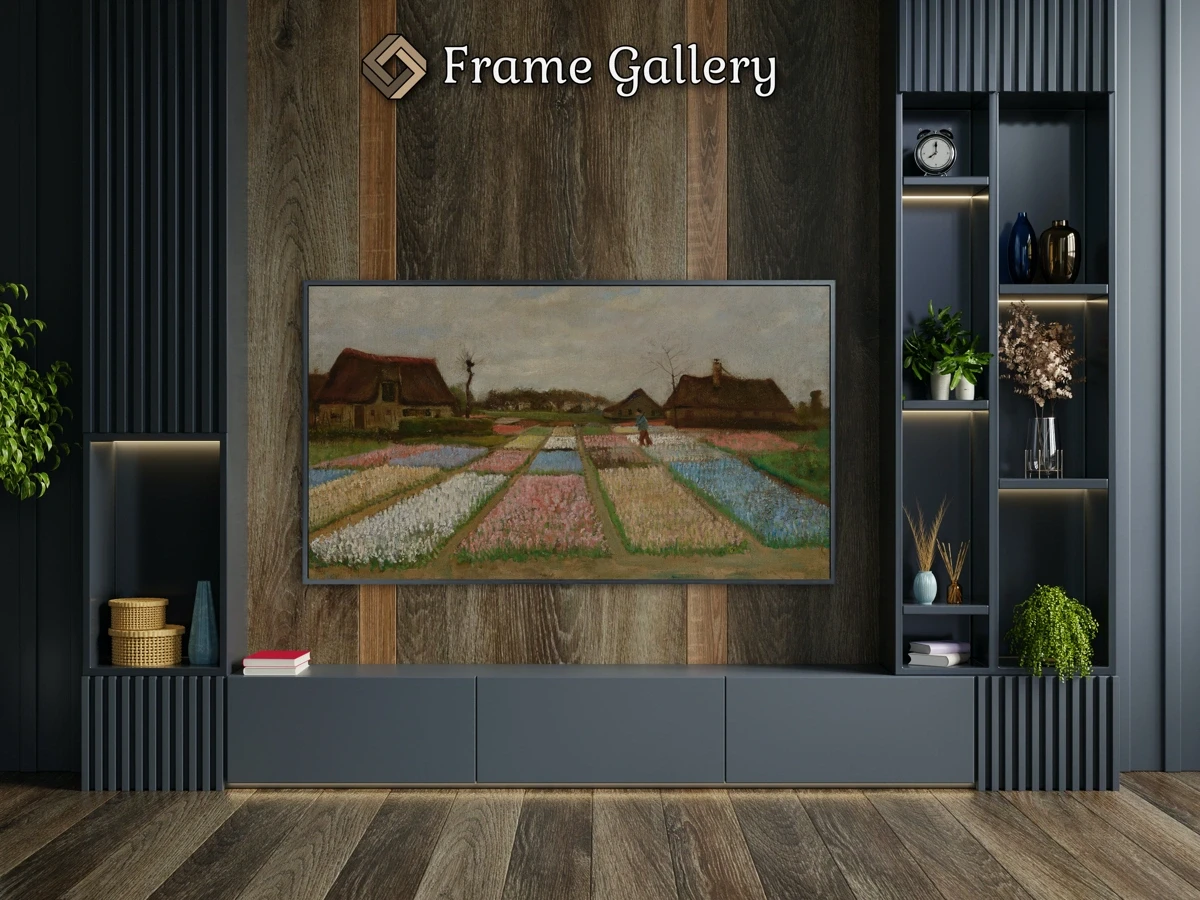 Flower Beds in Holland - Downloadable 4K TV Art