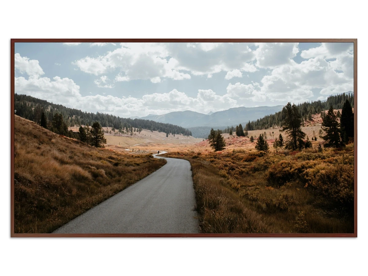 Autumn Ride through Vail Pass - Free art for Frame TV