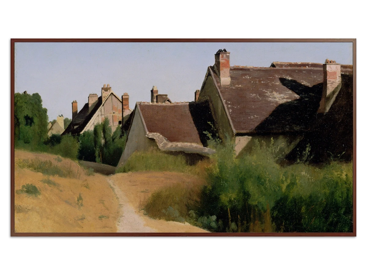 Houses near Orléans for Samsung Frame TV - Best Frame TV Art