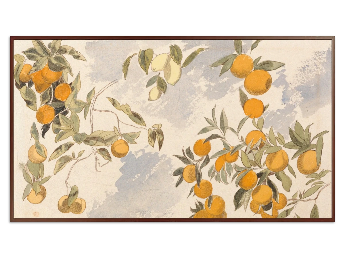 Fruit Trees, 3 April 1863 for Samsung Frame TV - Best Frame TV Art