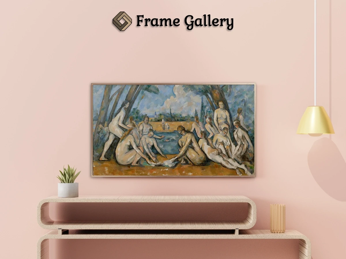 Les Grandes Baigneuses - Enhance your Frame TV and Canvas TV