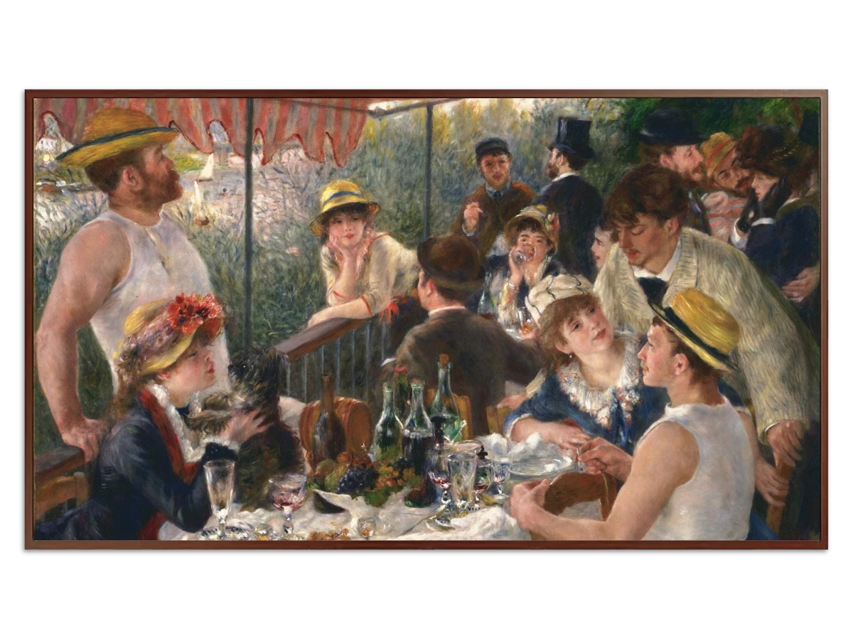 Luncheon of the Boating Party for Samsung Frame TV - Best Frame TV Art