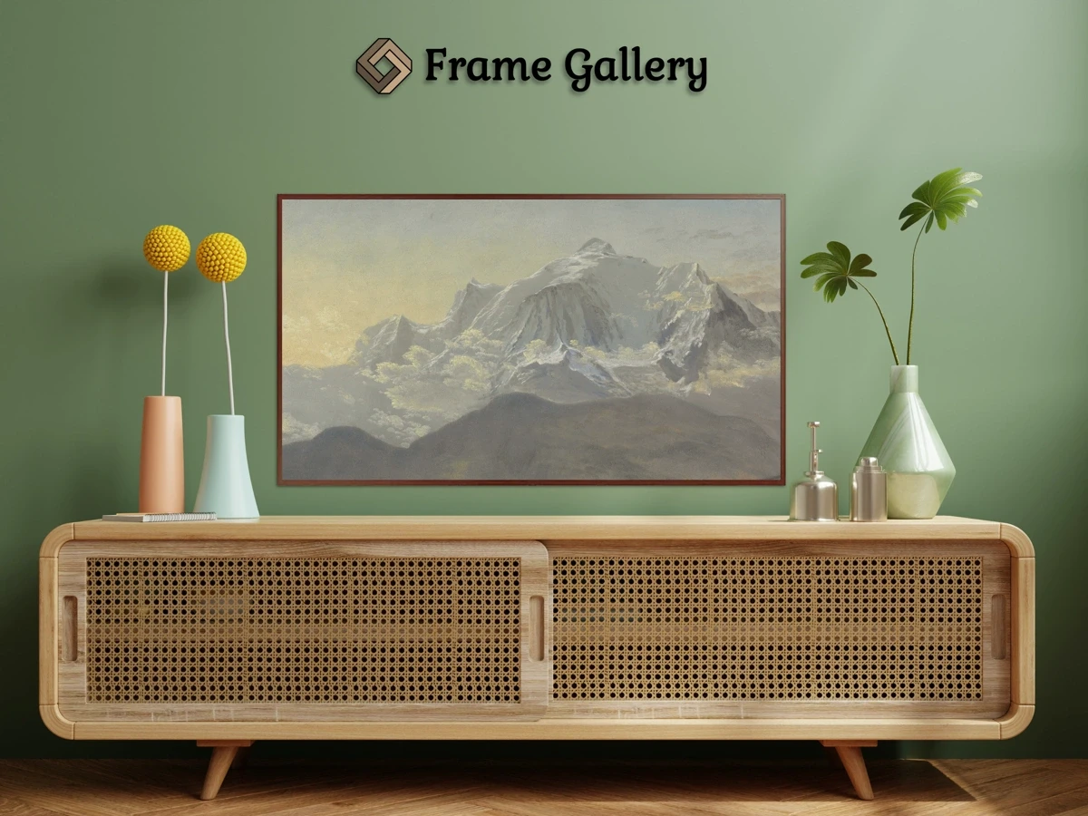 Mont Blanc for 4K TV - High-resolution artwork available