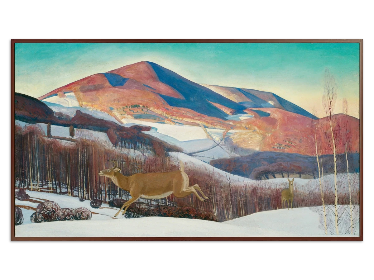 Mount Equinox, Winter for Samsung Frame TV - Best Frame TV Art