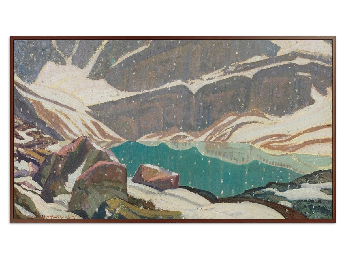 Mountain Solitude (Lake Oesa) for Samsung Frame TV - Best Frame TV Art