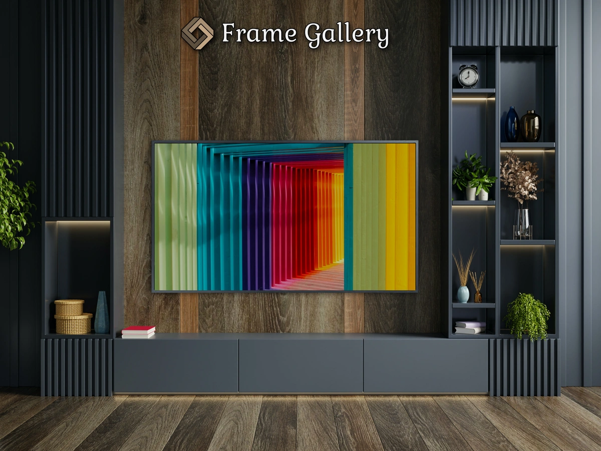 Multicolored Walls - Free art for Samsung Frame TV and Hisense CanvasTV