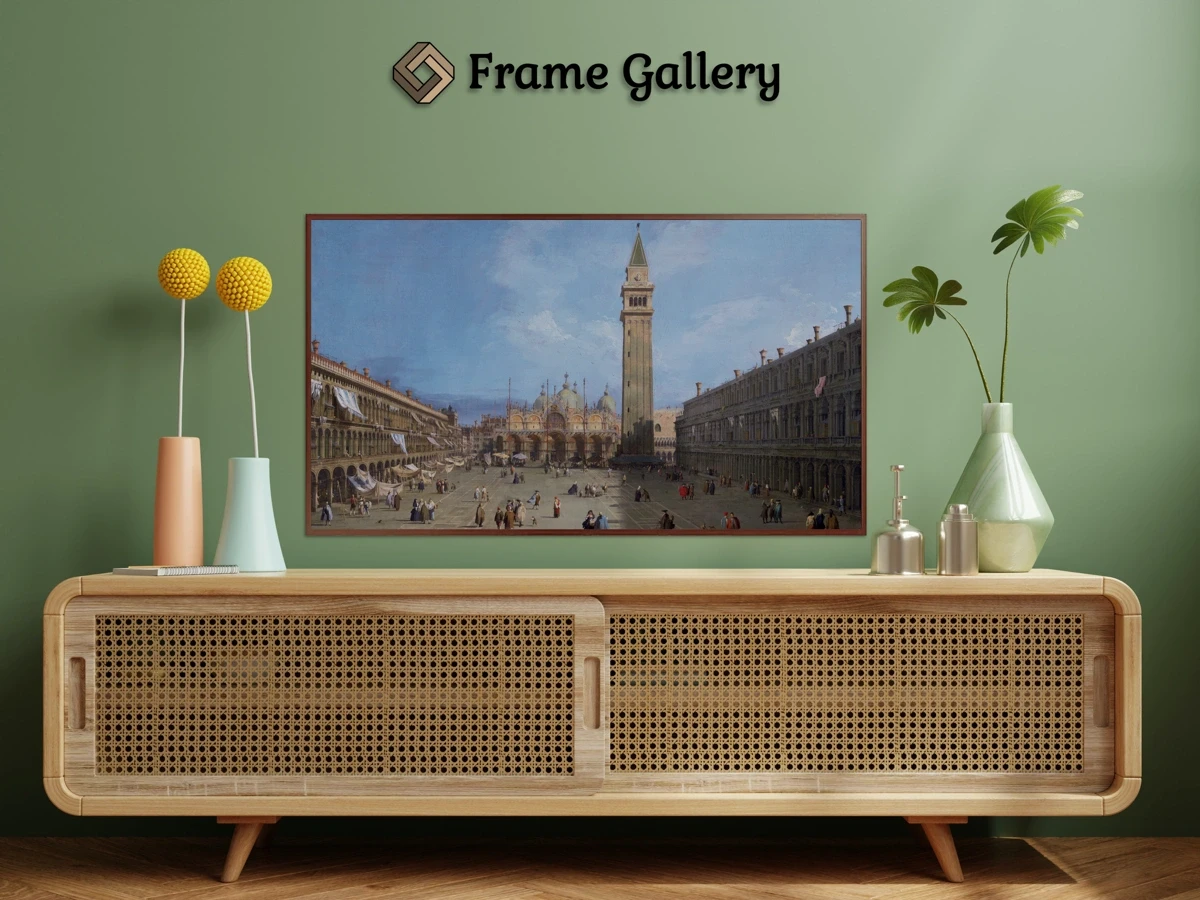 Piazza San Marco for 4K TV - High-resolution artwork available