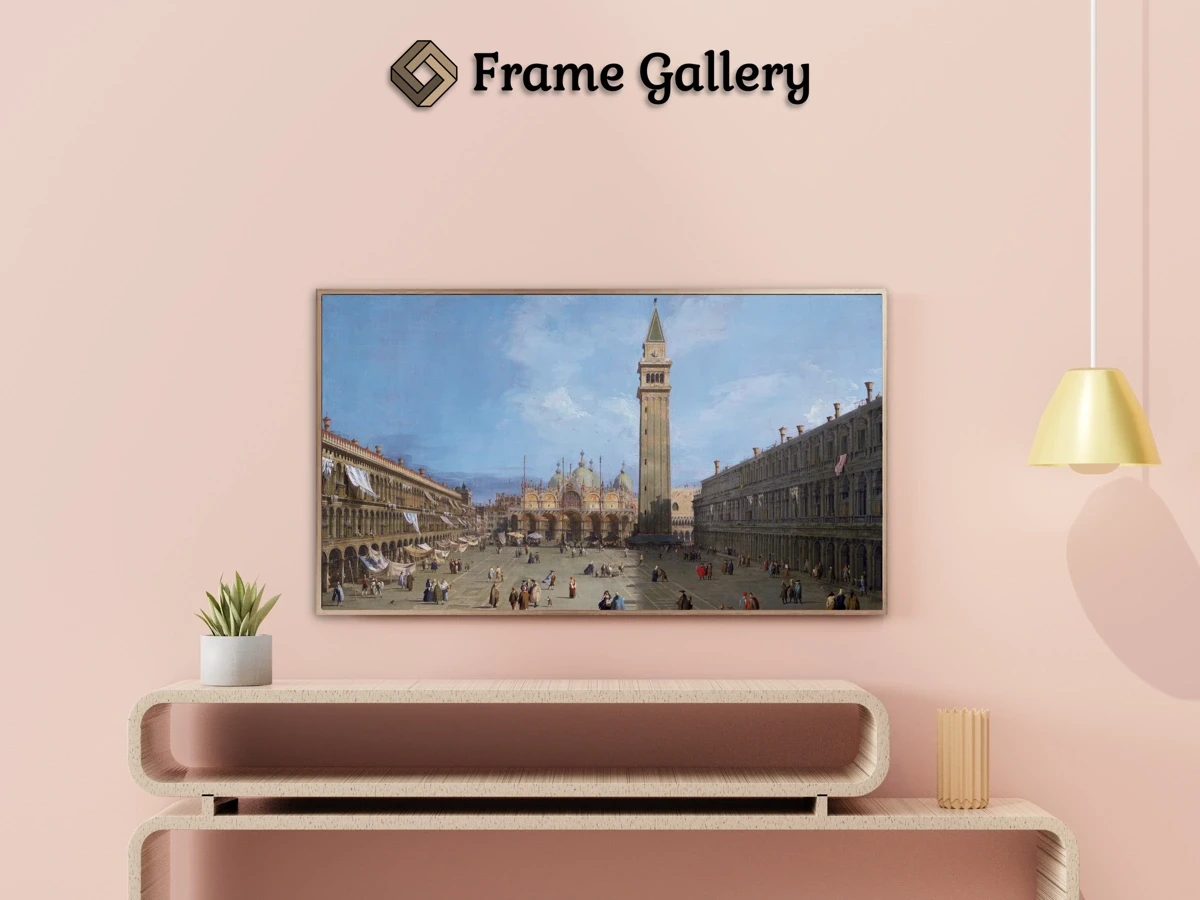 Piazza San Marco - Enhance your Frame TV and Canvas TV