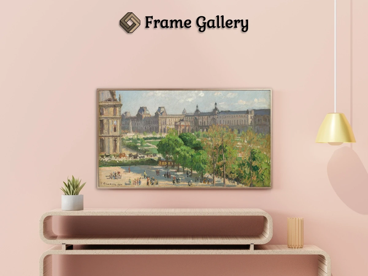 Place du Carrousel, Paris - Enhance your Frame TV and Canvas TV