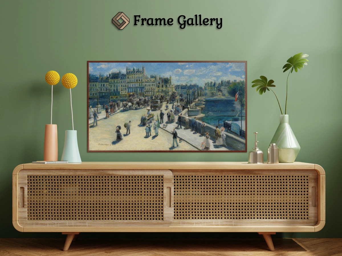 Pont-Neuf for 4K TV - High-resolution artwork available