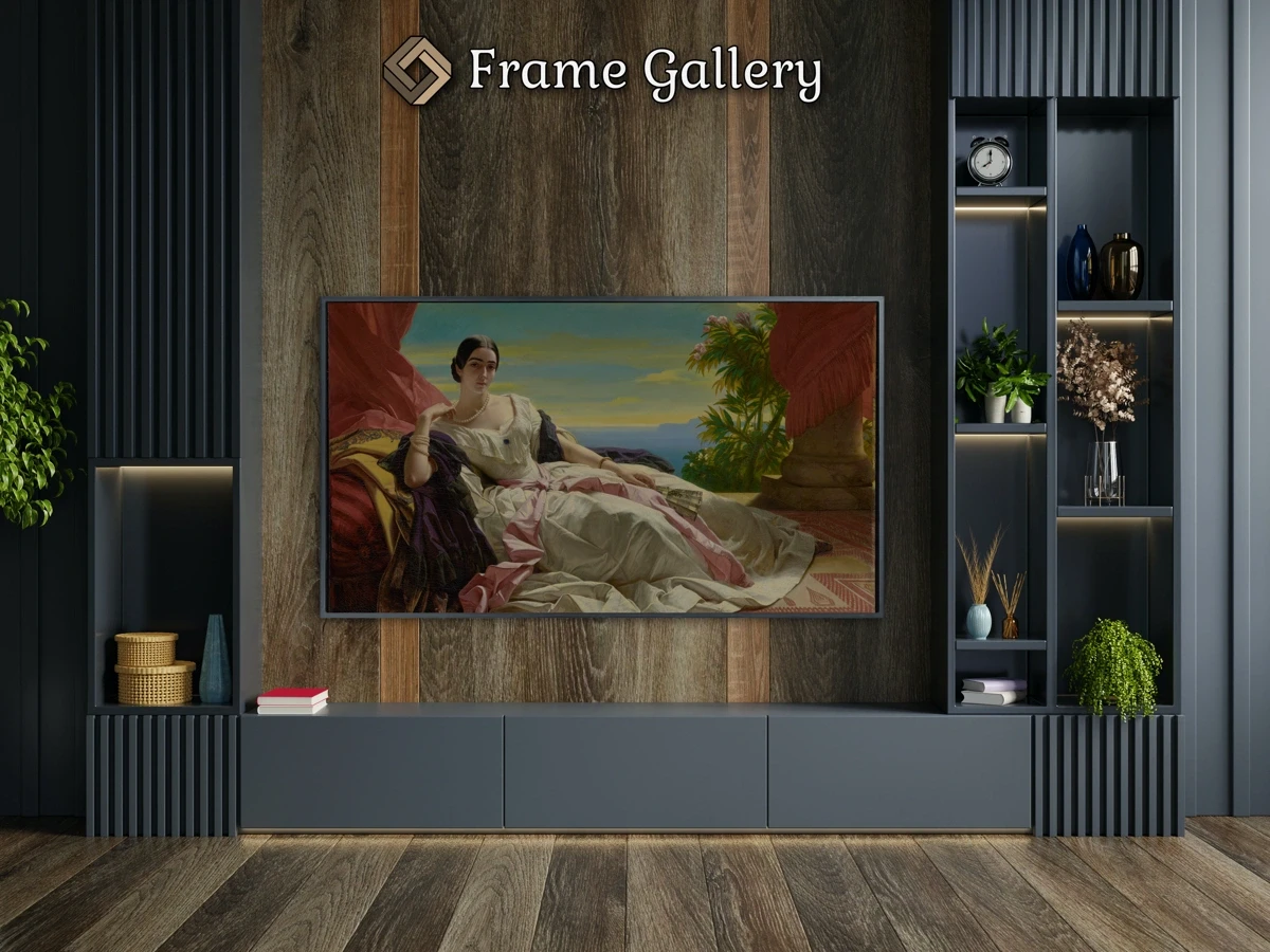 Portrait of Leonilla, Princess of Sayn-Wittgenstein-Sayn, nee Baryatinsky - Downloadable 4K TV Art