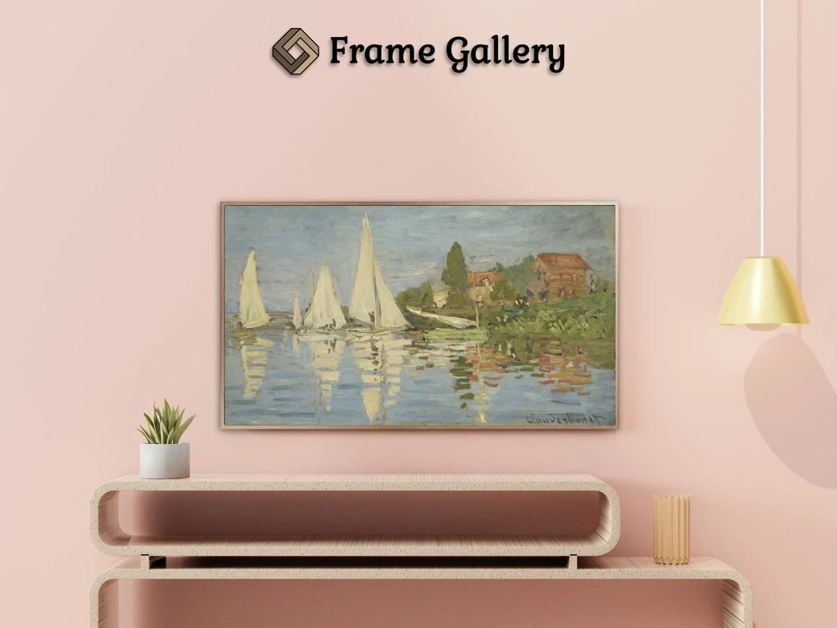 Regattas at Argenteuil - Enhance your Frame TV and Canvas TV