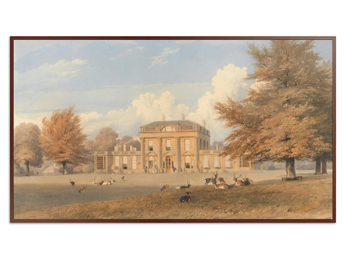 Roundway Park, Wiltshire: Exterior View for Samsung Frame TV - Best Frame TV Art