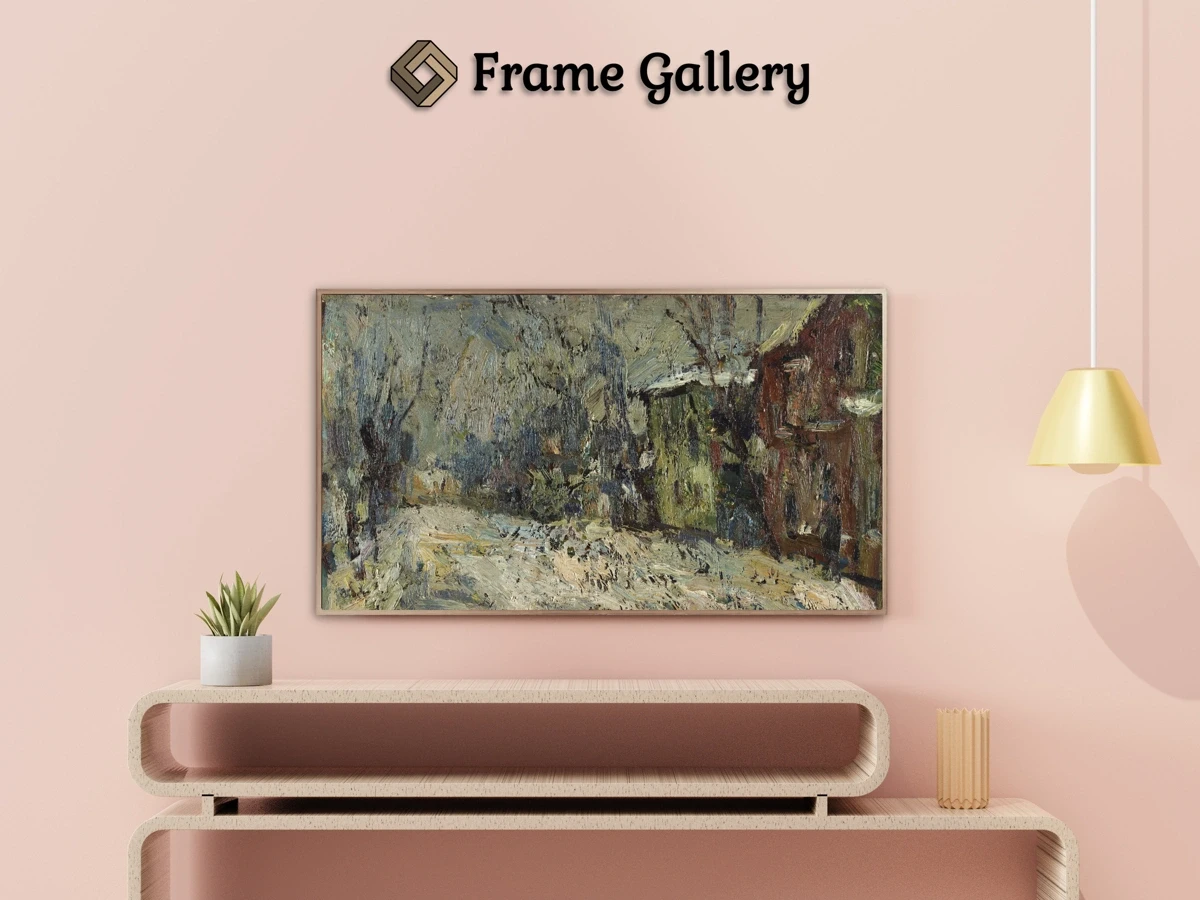 Winter Landscape - Enhance your Frame TV and Canvas TV