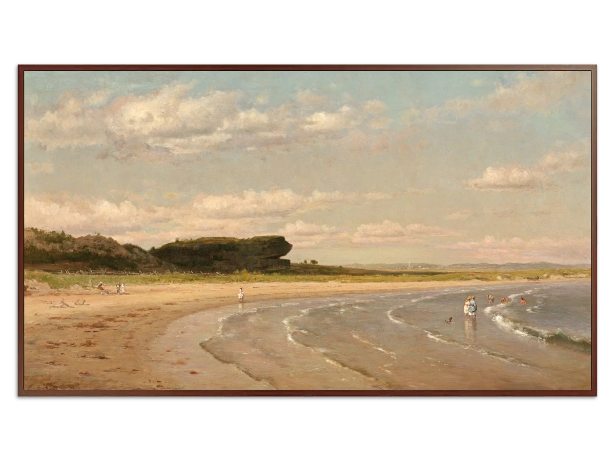 Second Beach, Newport for Samsung Frame TV - Best Frame TV Art