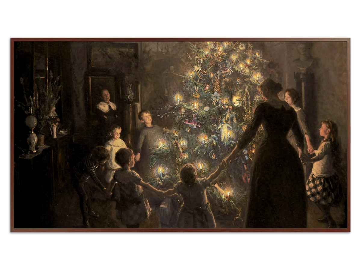 Silent Night (Radosne Boże Narodzenie) for Samsung Frame TV - Best Frame TV Art