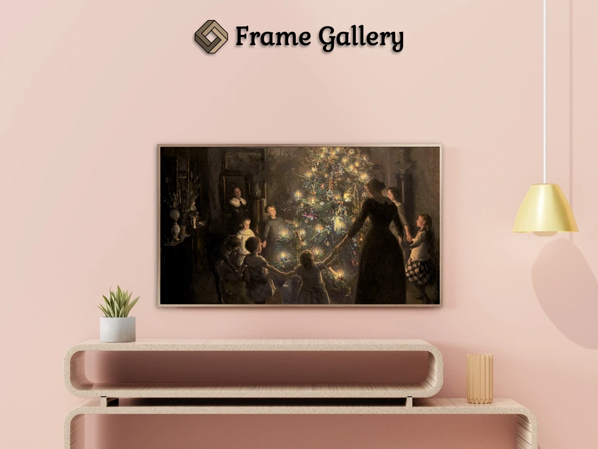 Silent Night (Radosne Boże Narodzenie) - Enhance your Frame TV and Canvas TV