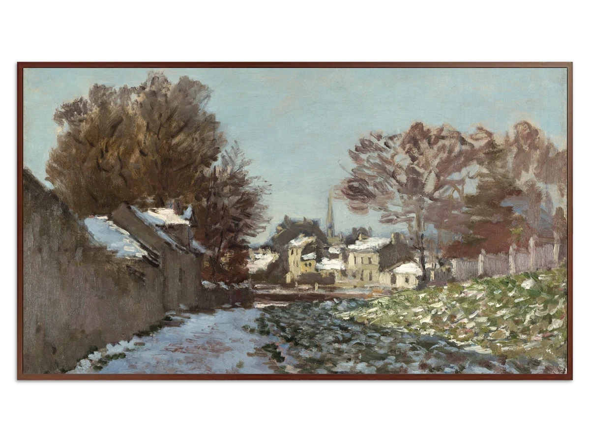 Snow at Argenteuil for Samsung Frame TV - Best Frame TV Art