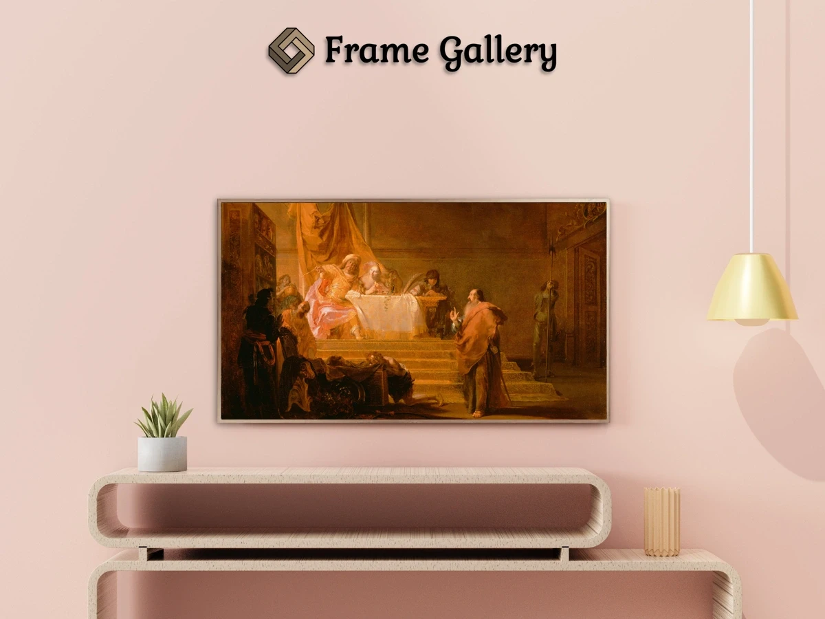 Solon before Croesus - Enhance your Frame TV and Canvas TV