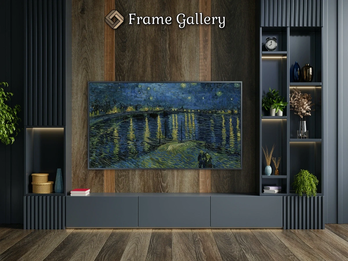 Starry Night Over the Rhône - Downloadable 4K TV Art