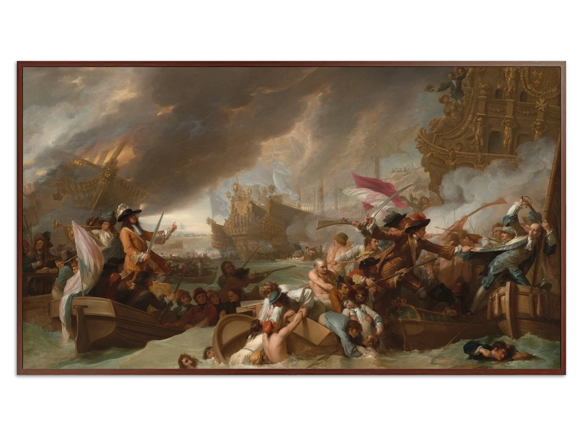 The Battle of La Hogue for Samsung Frame TV - Best Frame TV Art