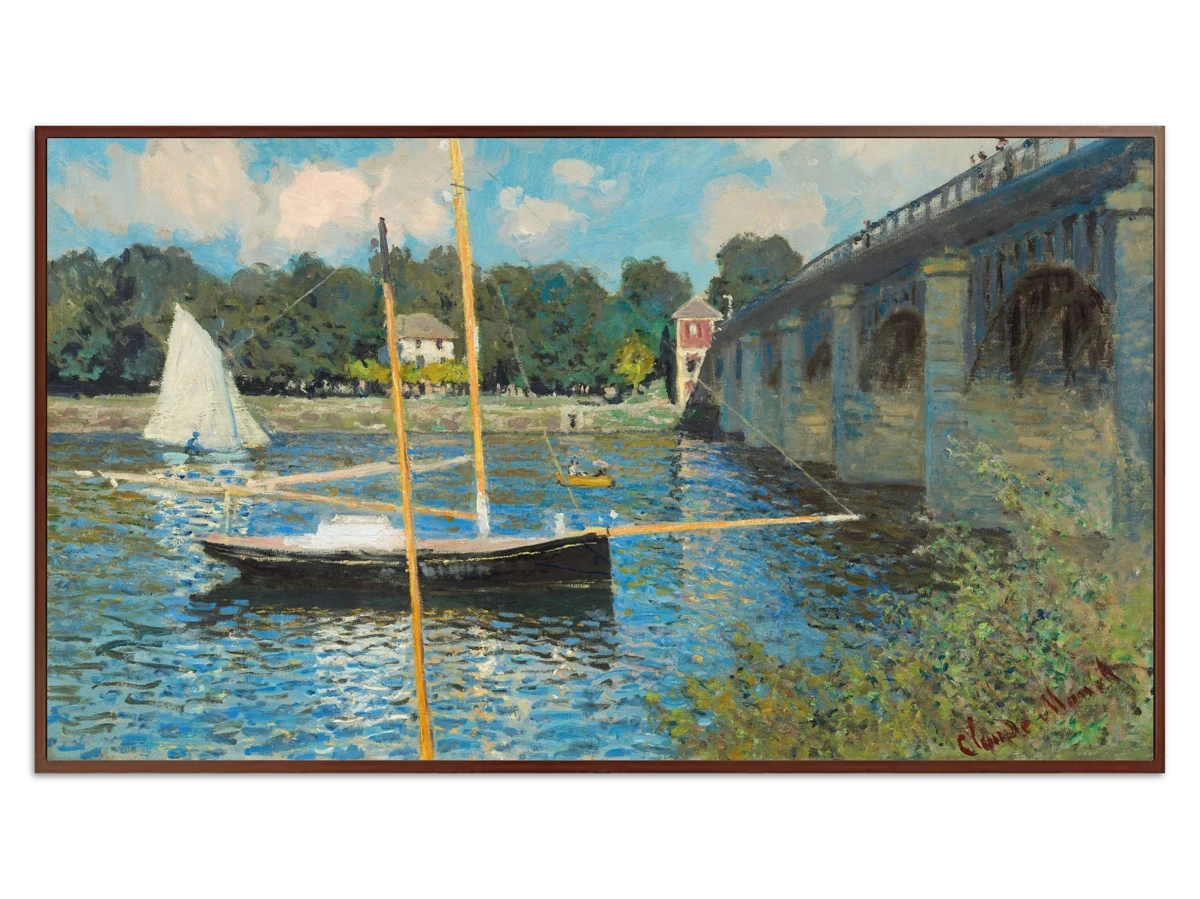 The Bridge at Argenteuil for Samsung Frame TV - Best Frame TV Art