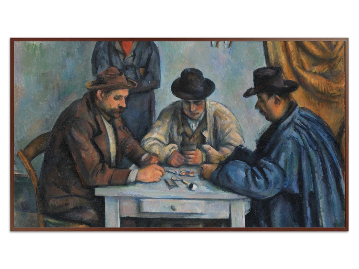 The Card Players for Samsung Frame TV - Best Frame TV Art