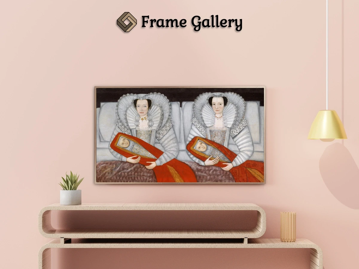 The Cholmondeley Ladies - Enhance your Frame TV and Canvas TV