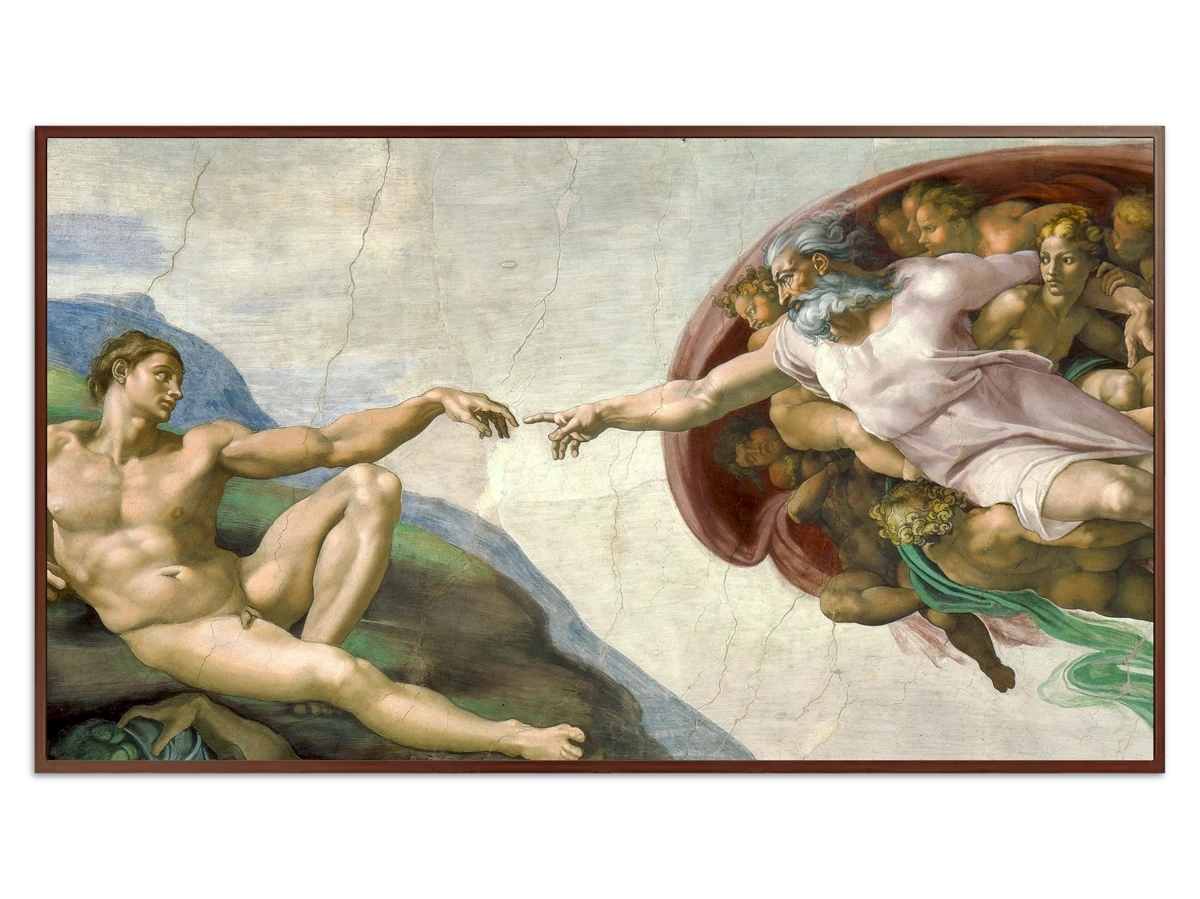 The Creation of Adam for Samsung Frame TV - Best Frame TV Art