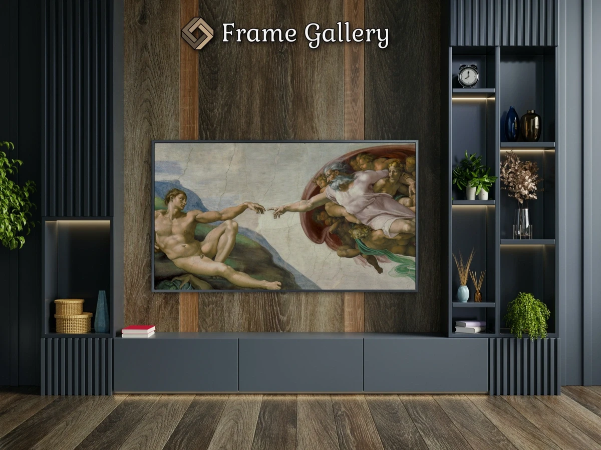 The Creation of Adam - Downloadable 4K TV Art